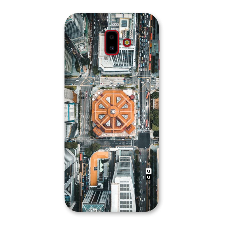 Orange Dome Back Case for Galaxy J6 Plus