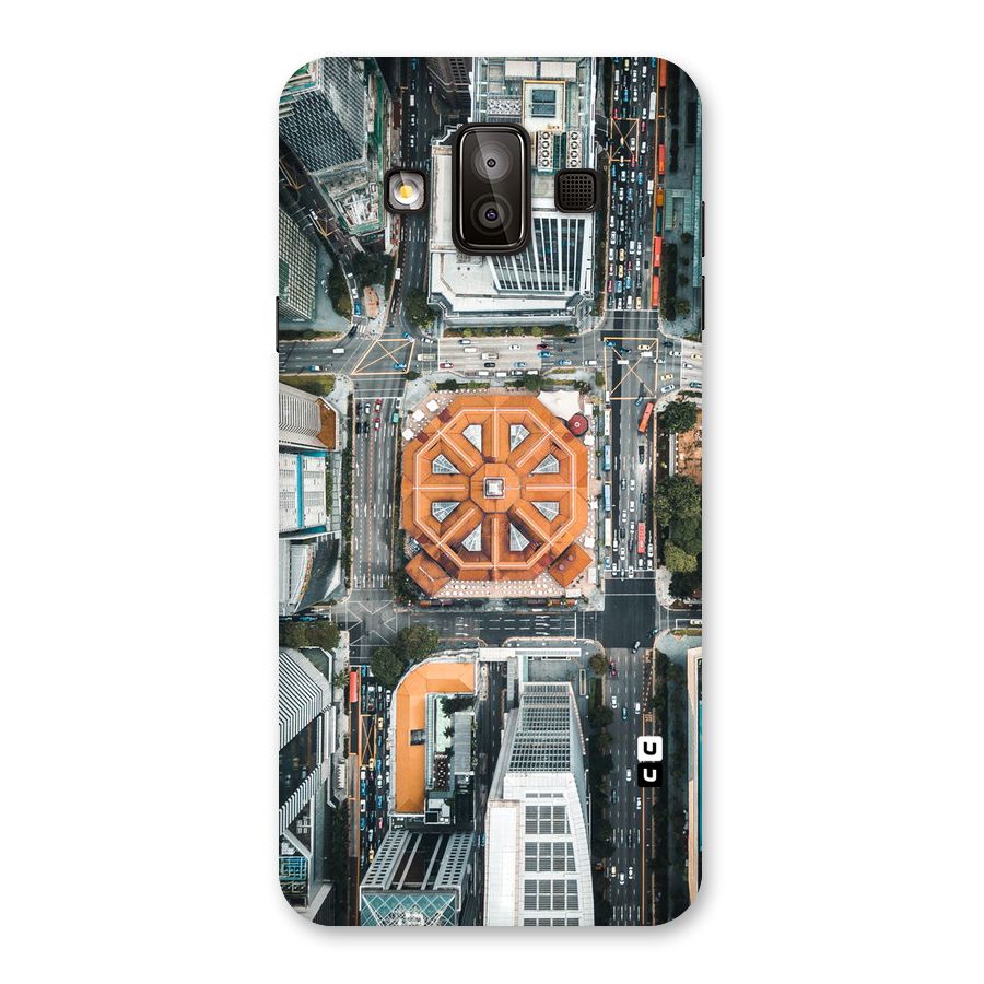 Orange Dome Back Case for Galaxy J7 Duo