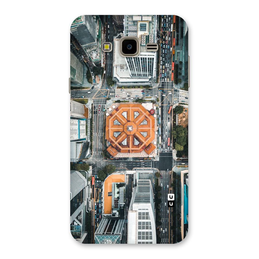 Orange Dome Back Case for Galaxy J7 Nxt