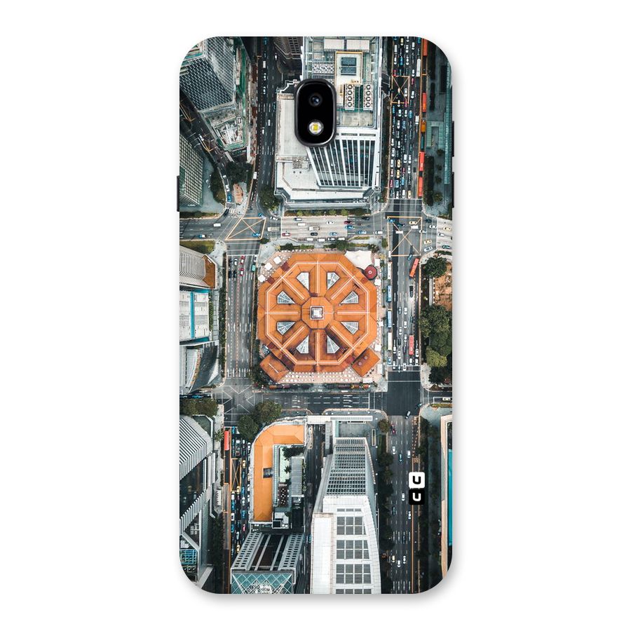 Orange Dome Back Case for Galaxy J7 Pro