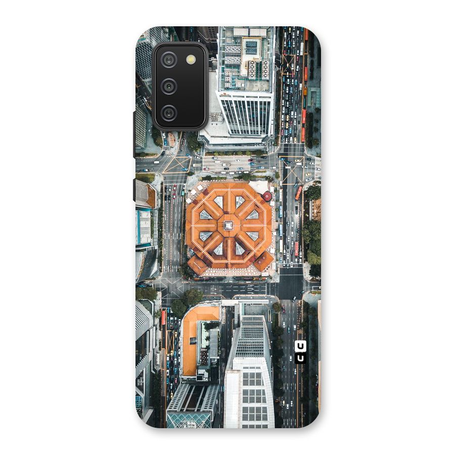 Orange Dome Back Case for Galaxy M02s