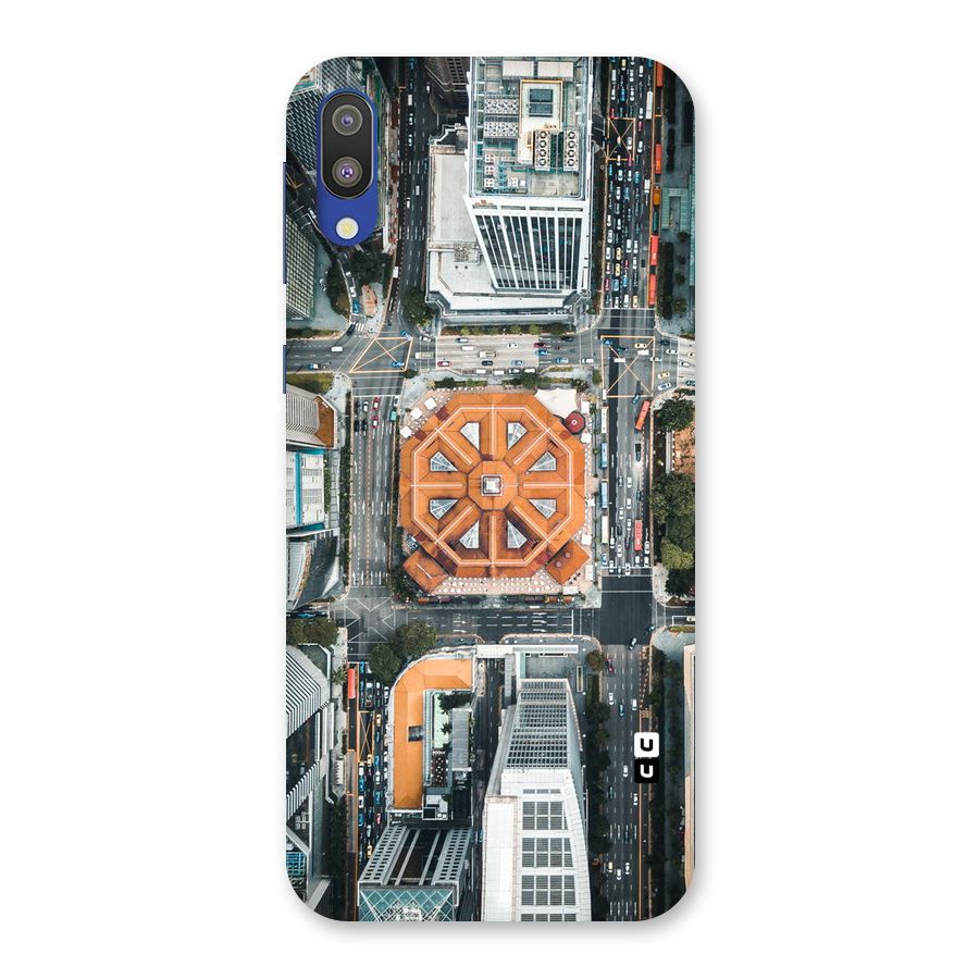 Orange Dome Back Case for Galaxy M10