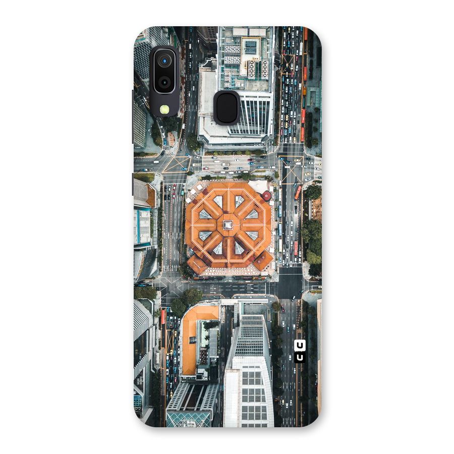 Orange Dome Back Case for Galaxy M10s