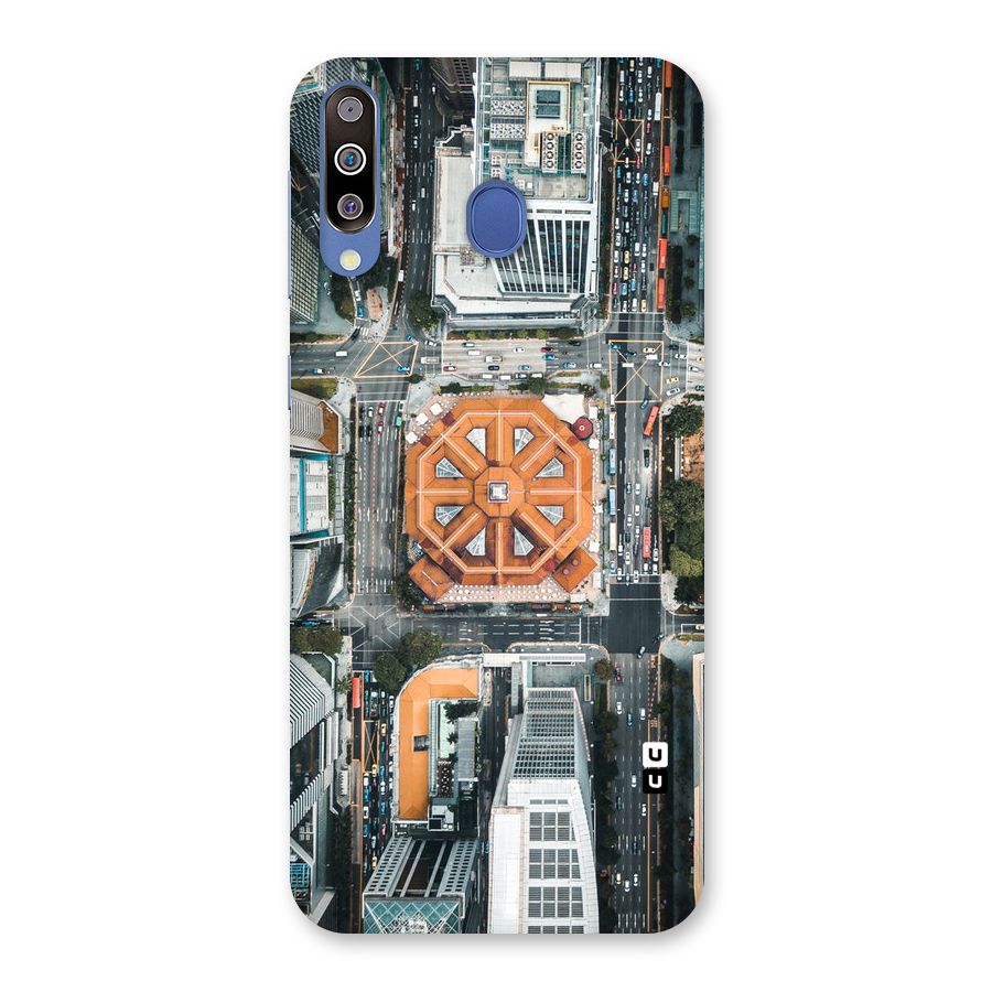 Orange Dome Back Case for Galaxy M30