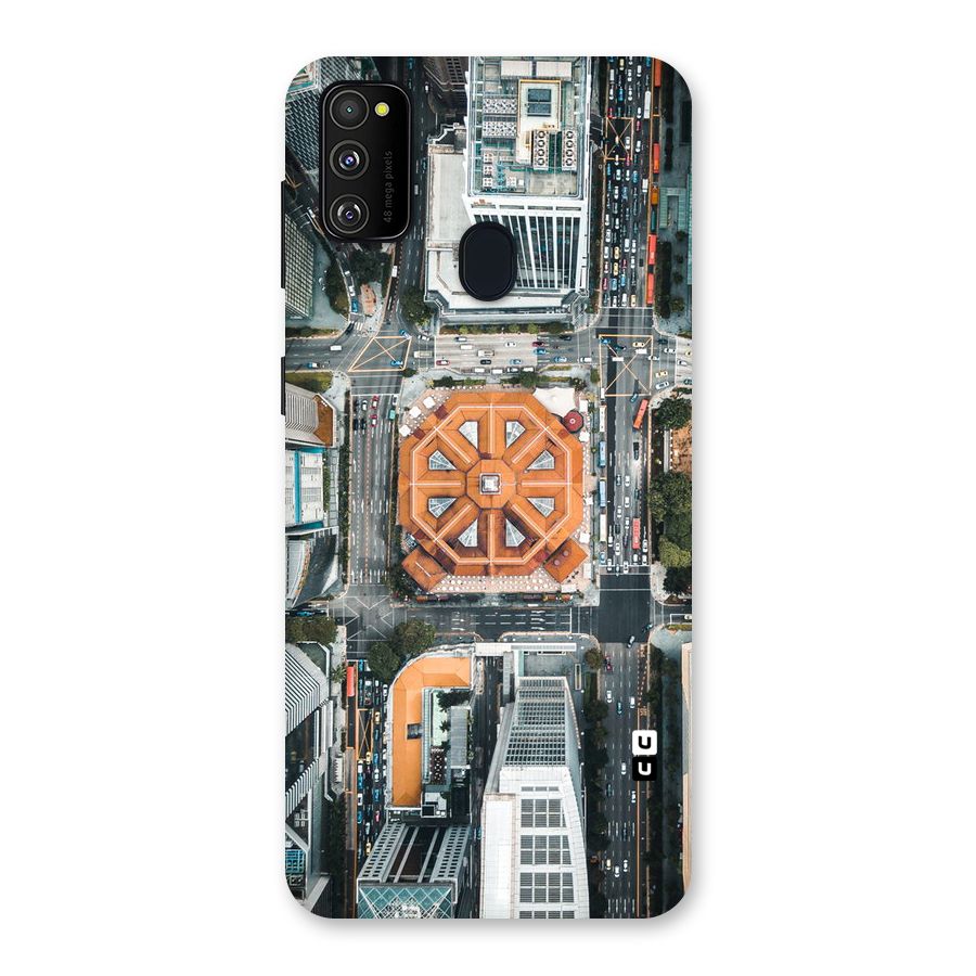 Orange Dome Back Case for Galaxy M30s