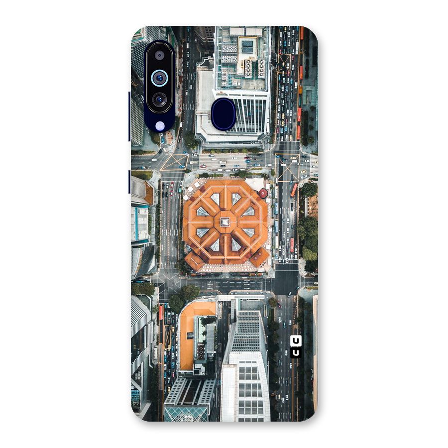 Orange Dome Back Case for Galaxy M40
