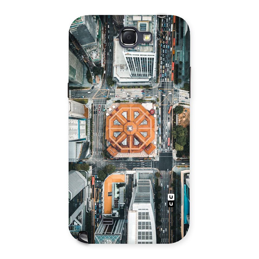 Orange Dome Back Case for Galaxy Note 2