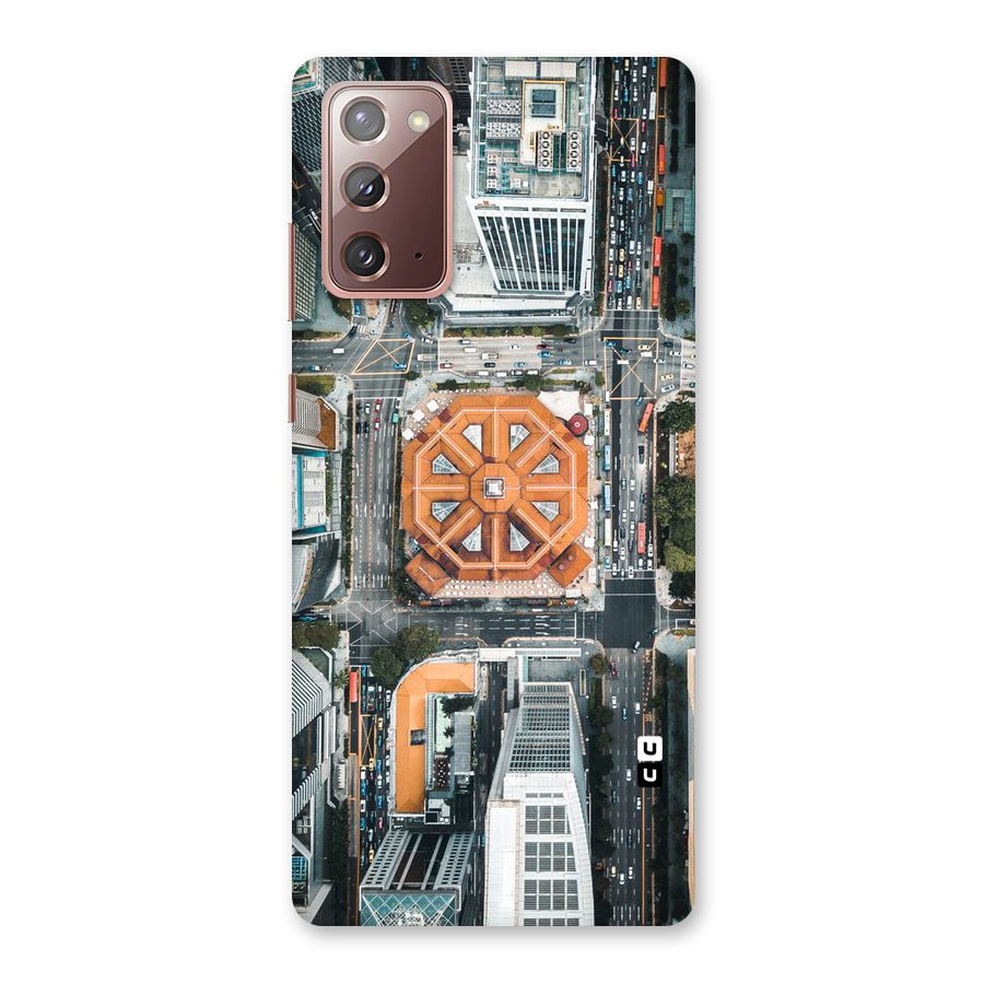 Orange Dome Back Case for Galaxy Note 20
