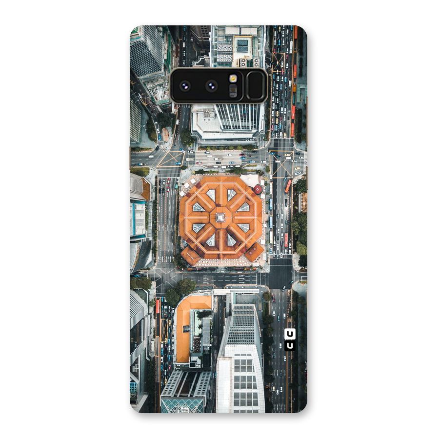 Orange Dome Back Case for Galaxy Note 8