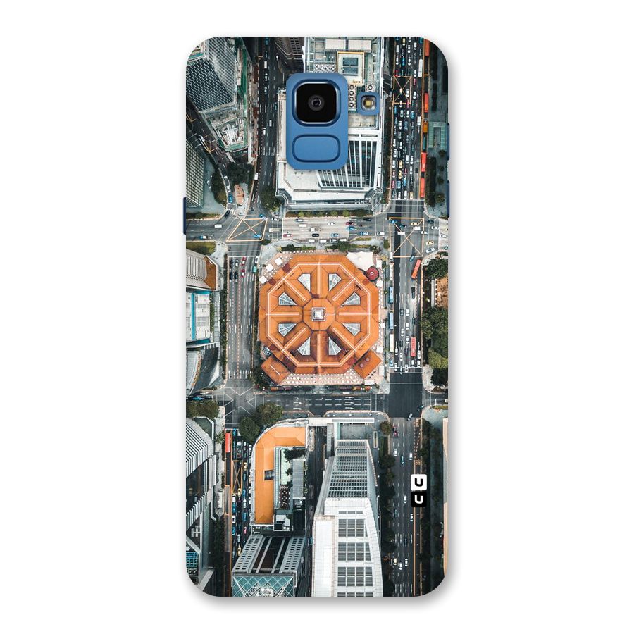 Orange Dome Back Case for Galaxy On6