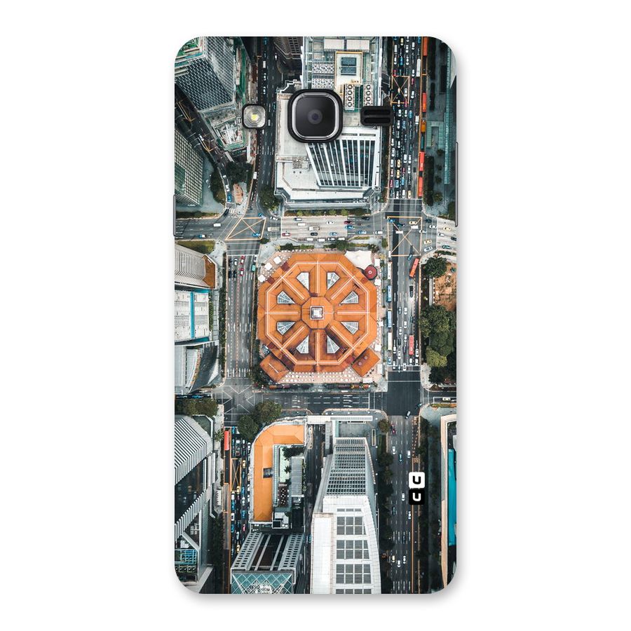 Orange Dome Back Case for Galaxy On7 2015