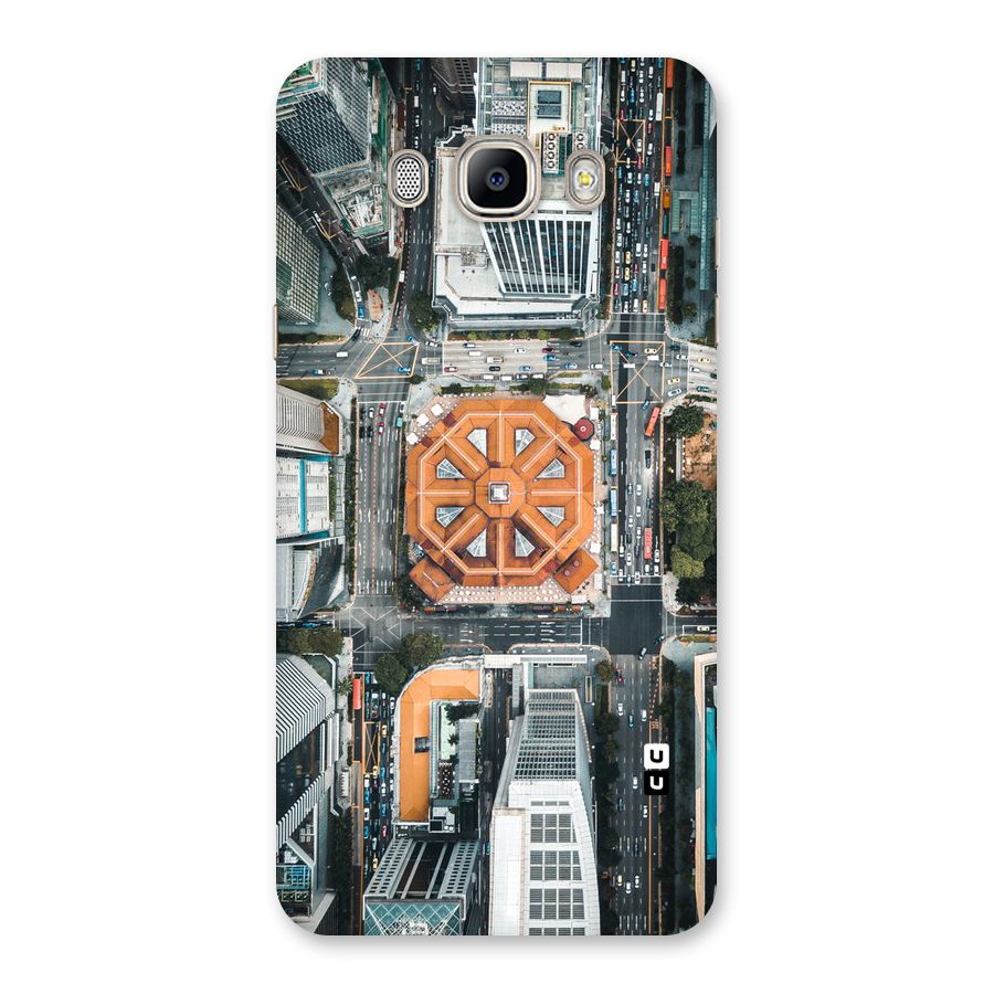 Orange Dome Back Case for Galaxy On8