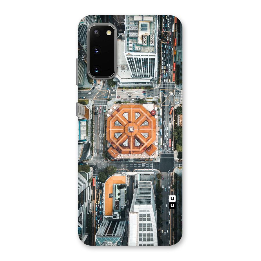 Orange Dome Back Case for Galaxy S20