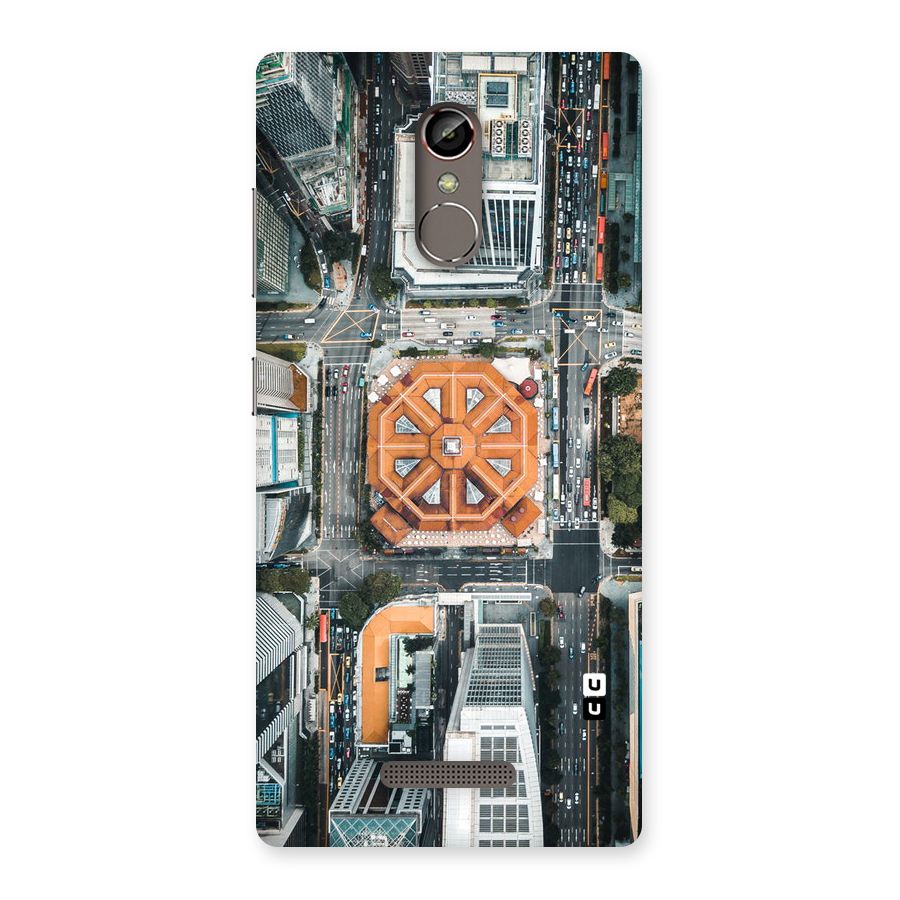 Orange Dome Back Case for Gionee S6s