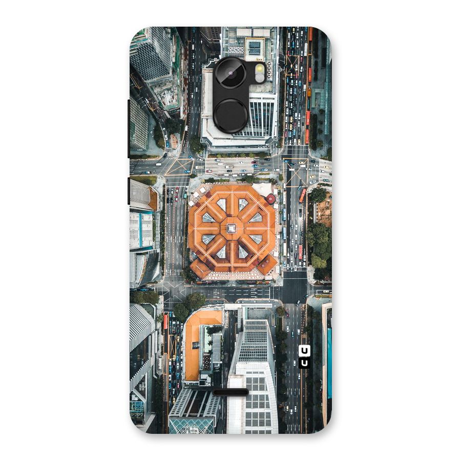 Orange Dome Back Case for Gionee X1