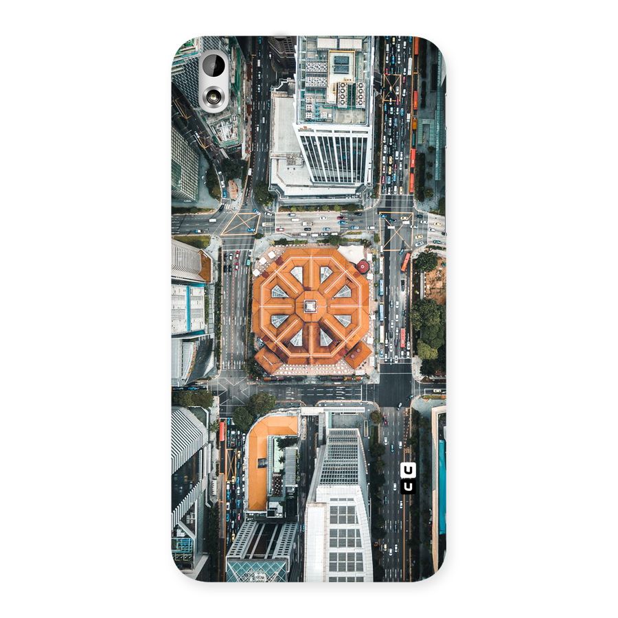 Orange Dome Back Case for HTC Desire 816g