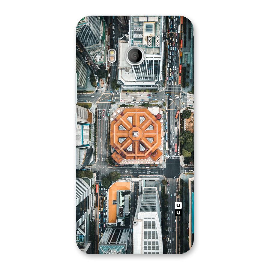 Orange Dome Back Case for HTC U11