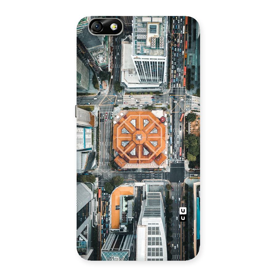 Orange Dome Back Case for Honor 4X