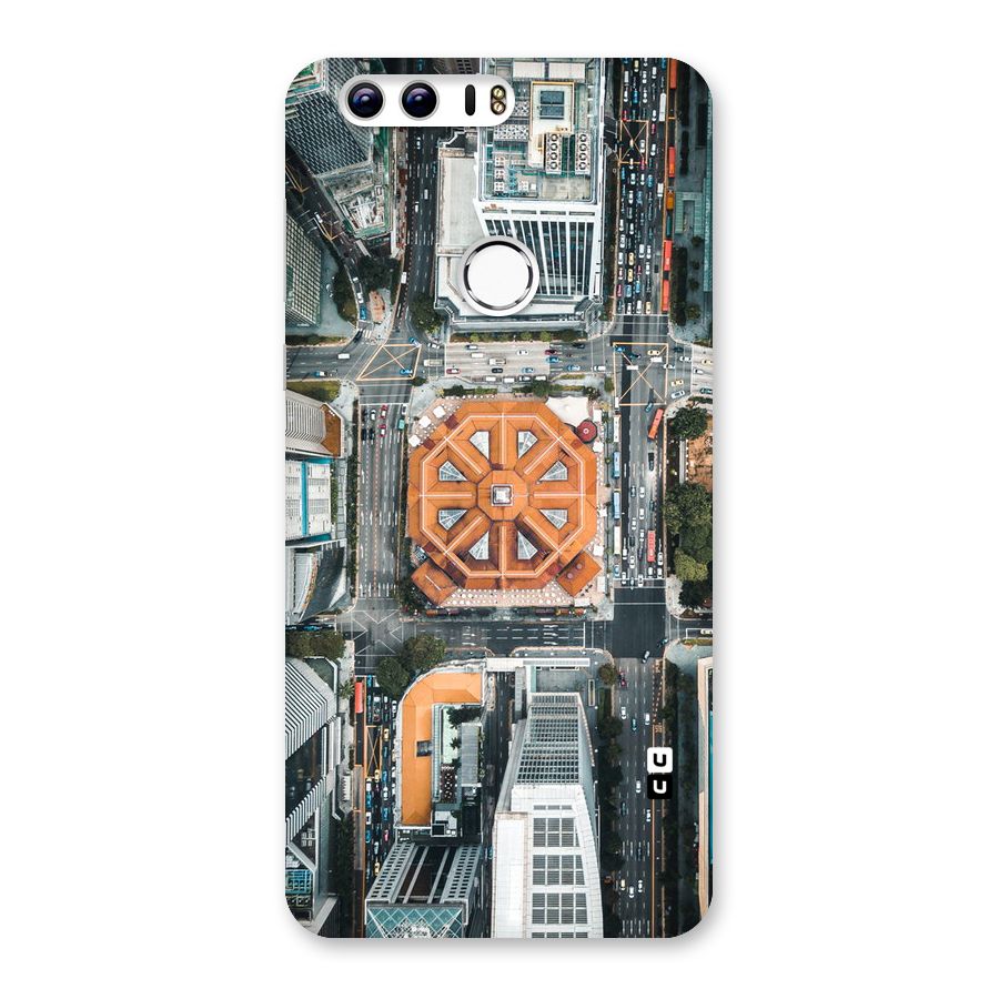 Orange Dome Back Case for Honor 8