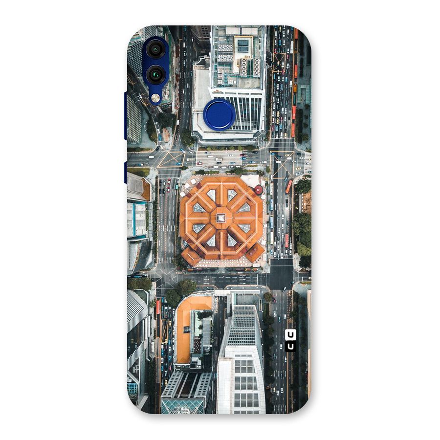 Orange Dome Back Case for Honor 8C