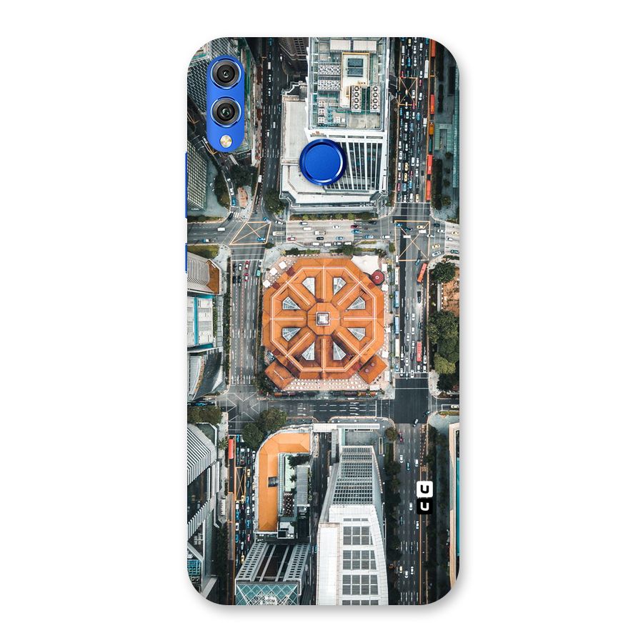 Orange Dome Back Case for Honor 8X