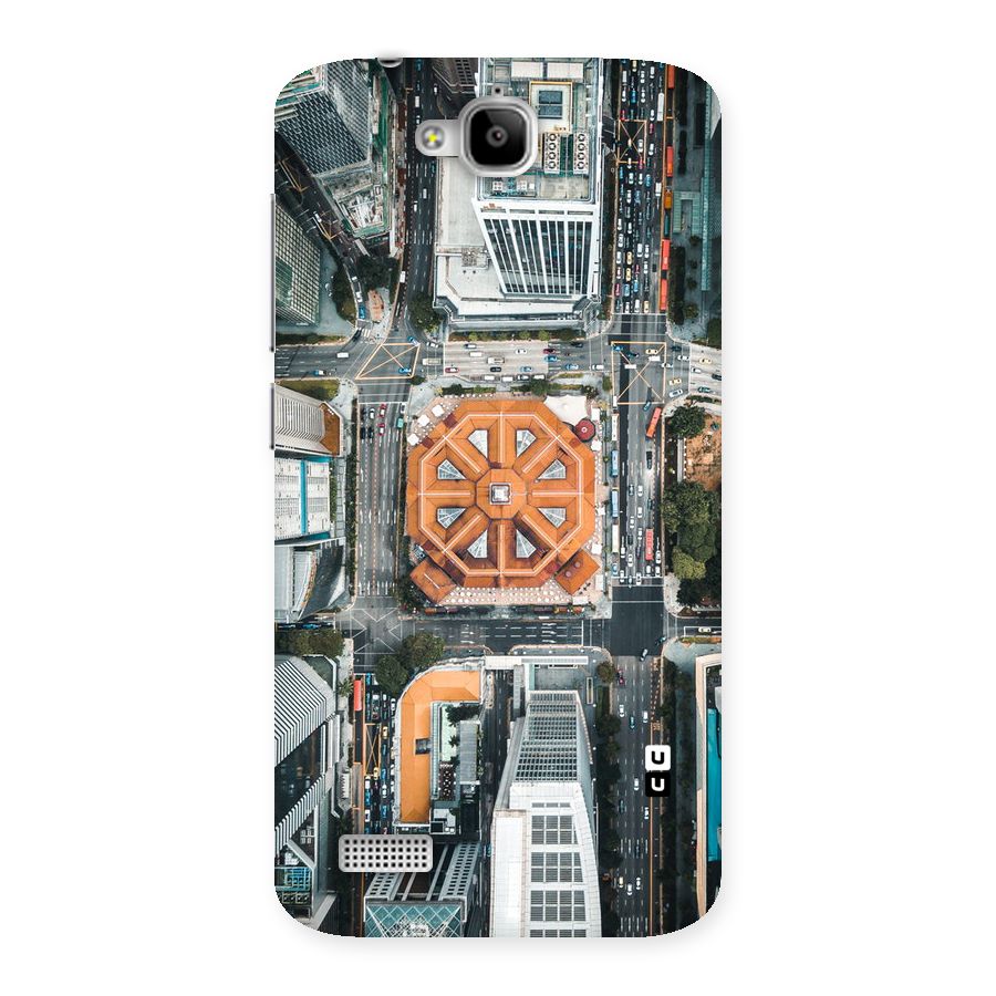 Orange Dome Back Case for Honor Holly
