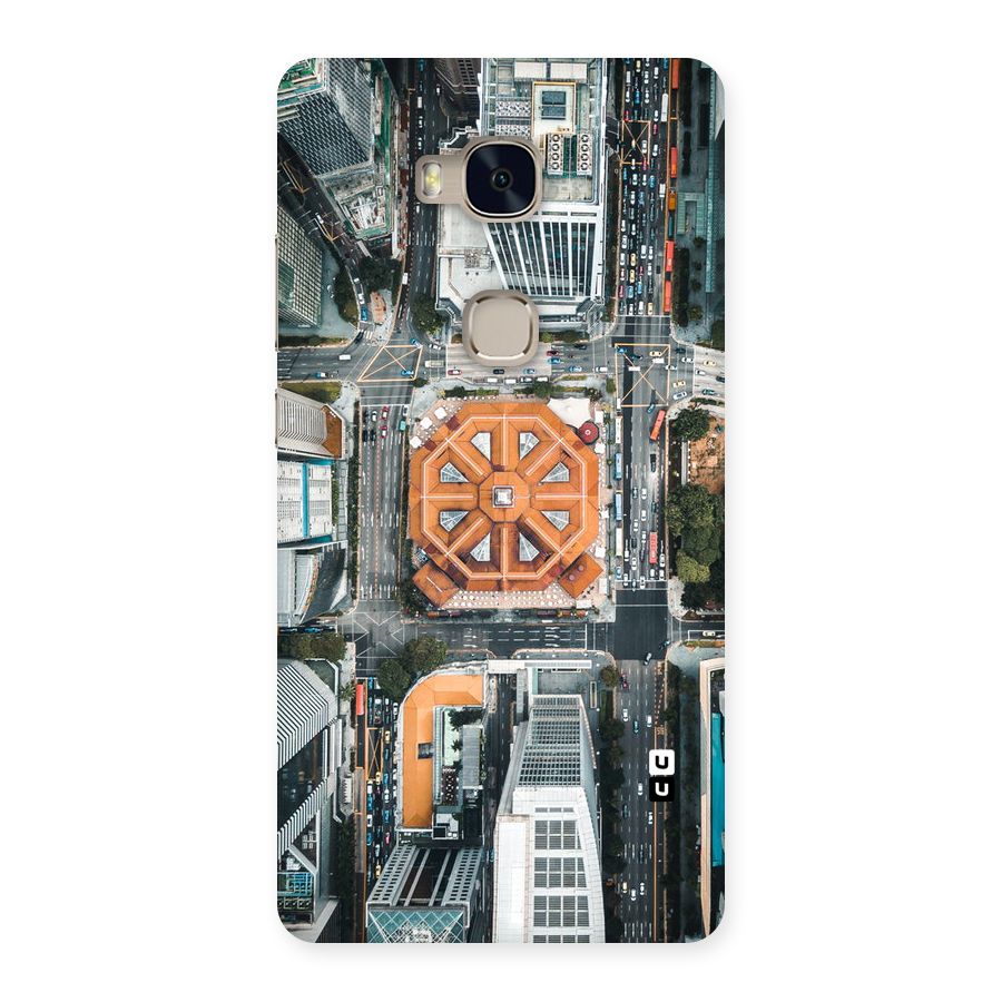 Orange Dome Back Case for Huawei Honor 5X