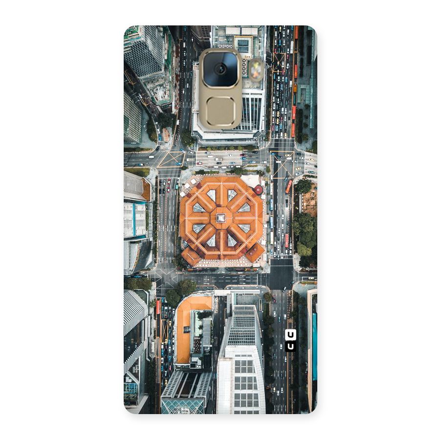 Orange Dome Back Case for Huawei Honor 7