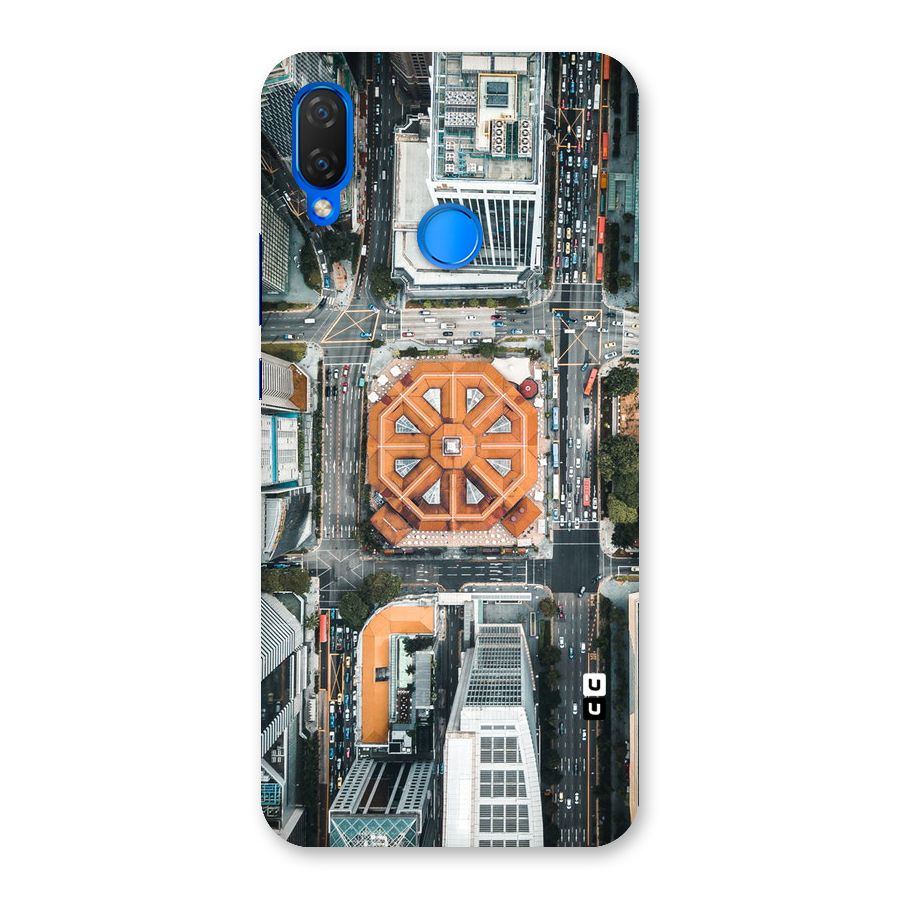 Orange Dome Back Case for Huawei P Smart+