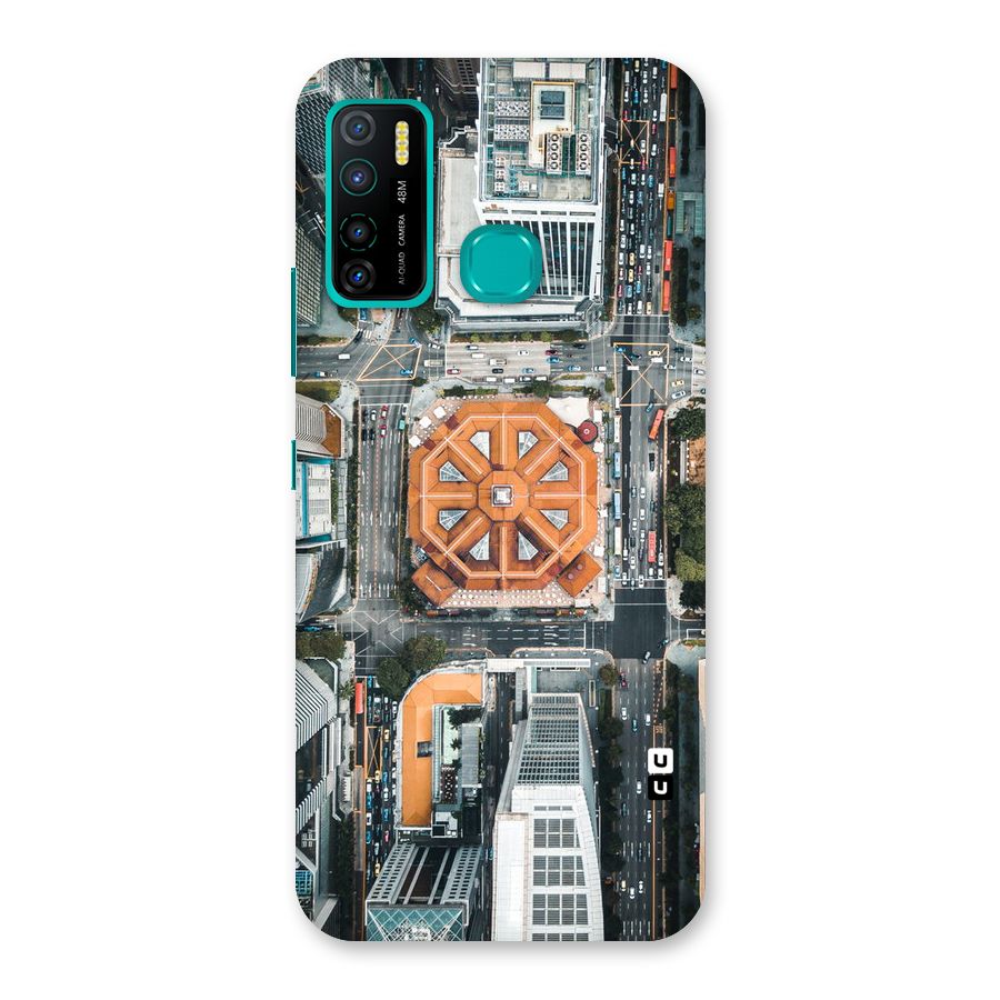 Orange Dome Back Case for Infinix Hot 9 Pro
