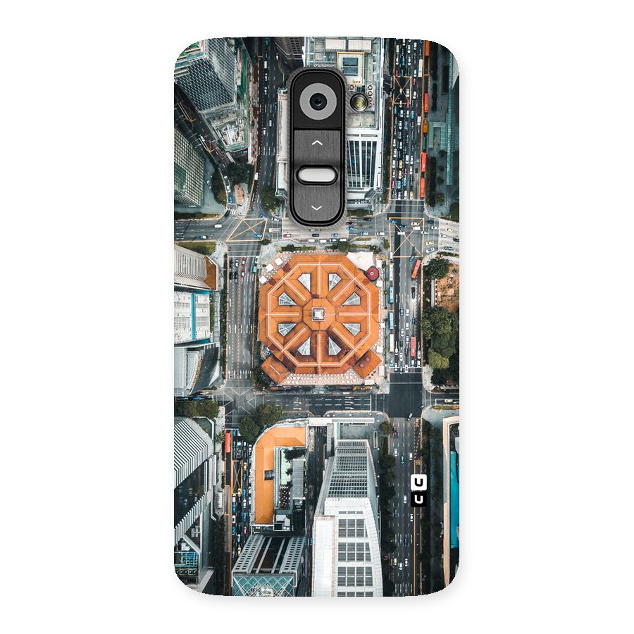 Orange Dome Back Case for LG G2