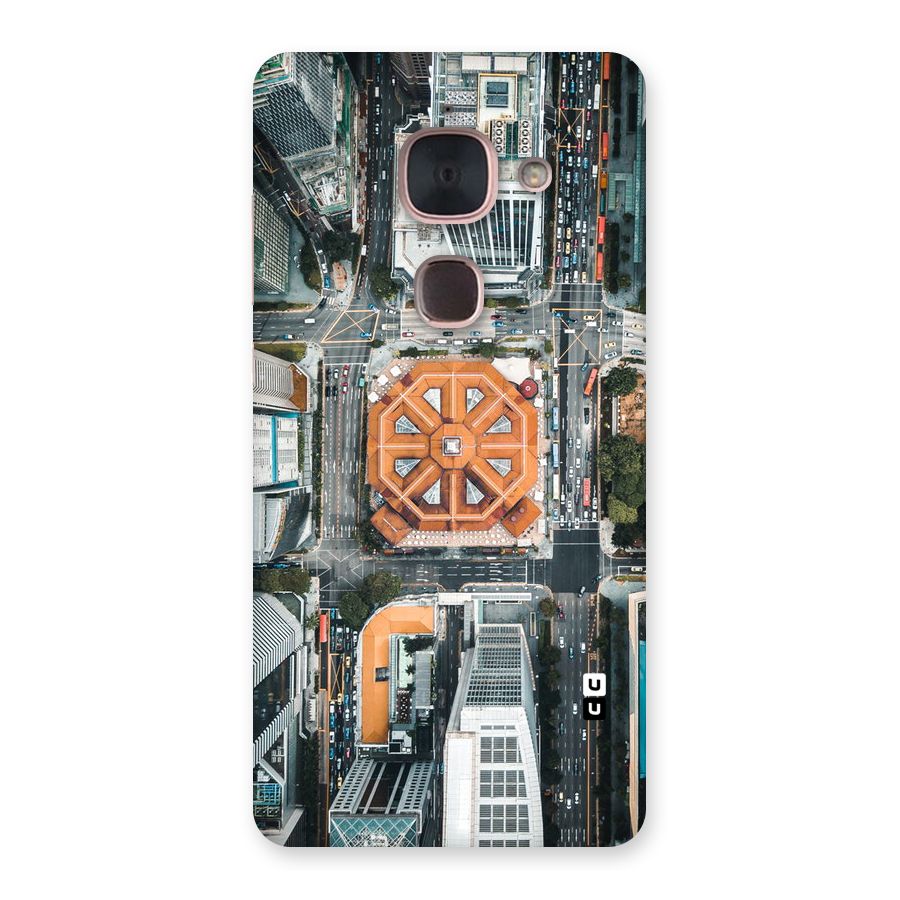 Orange Dome Back Case for Le Max 2
