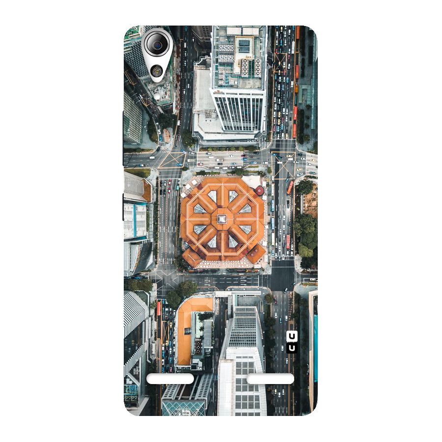 Orange Dome Back Case for Lenovo A6000 Plus
