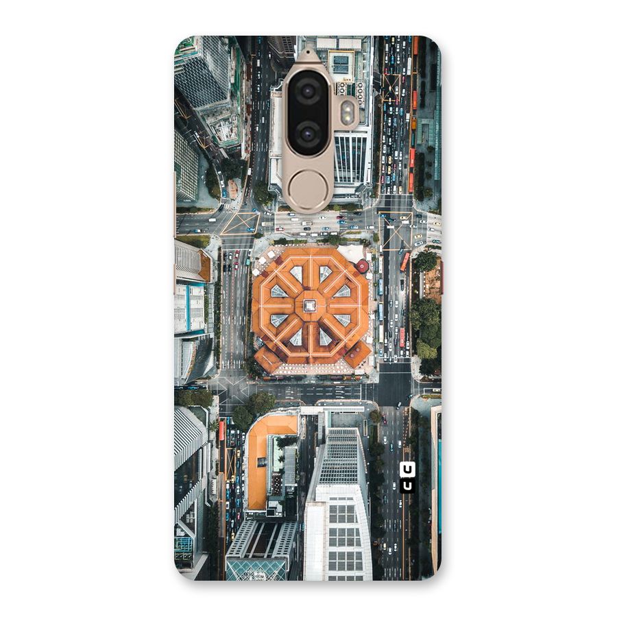 Orange Dome Back Case for Lenovo K8 Note