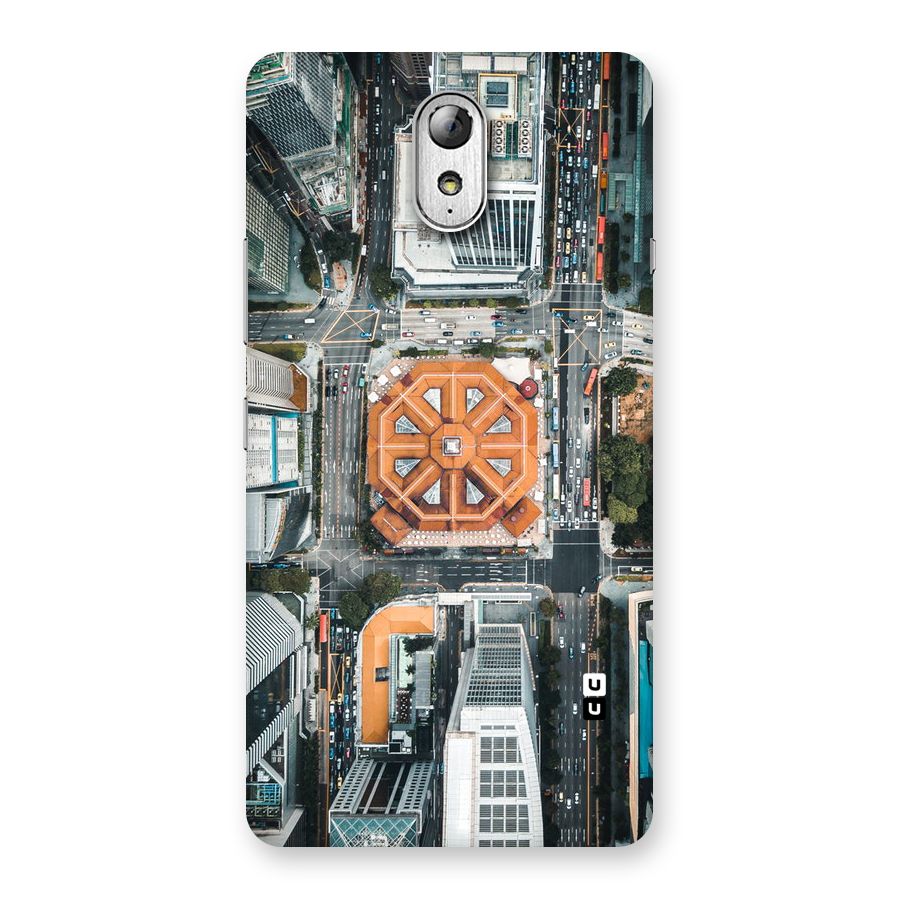 Orange Dome Back Case for Lenovo Vibe P1M