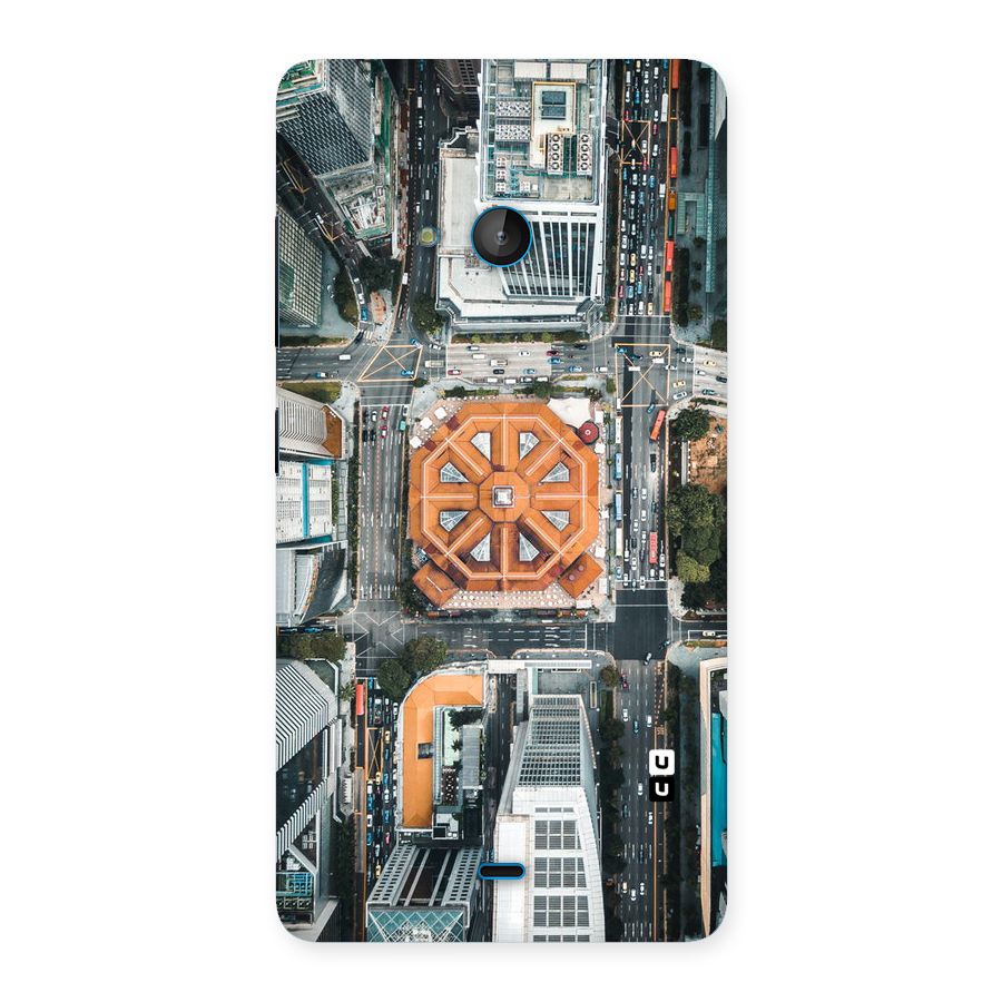 Orange Dome Back Case for Lumia 540