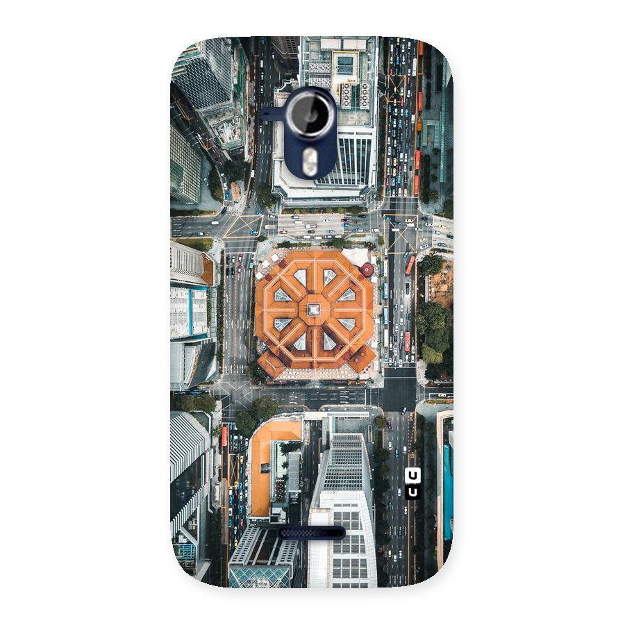 Orange Dome Back Case for Micromax Canvas Magnus A117