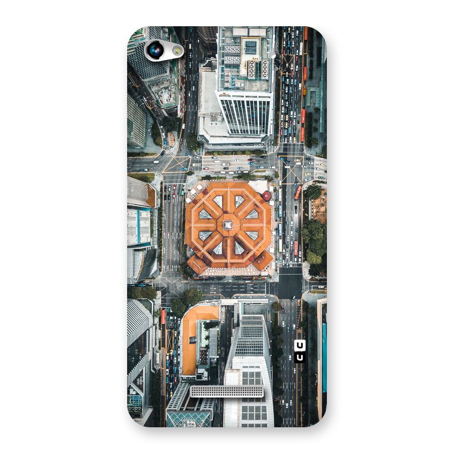 Orange Dome Back Case for Micromax Hue 2