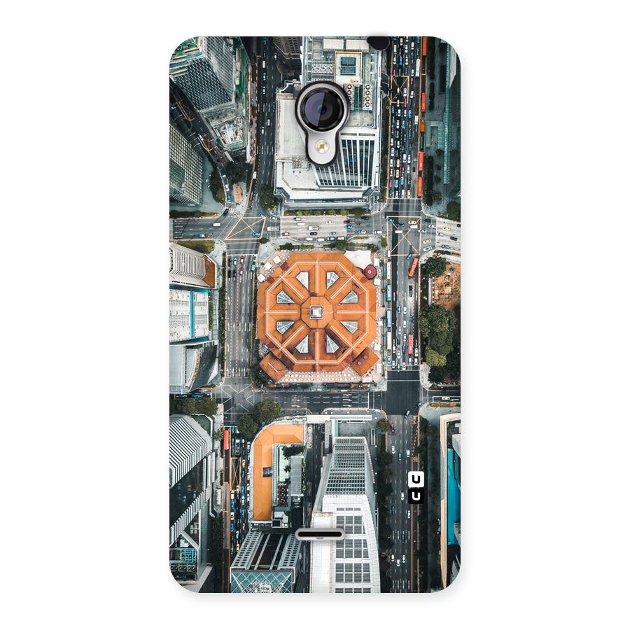 Orange Dome Back Case for Micromax Unite 2 A106
