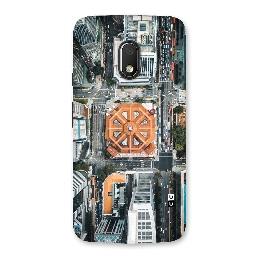 Orange Dome Back Case for Moto G4 Play