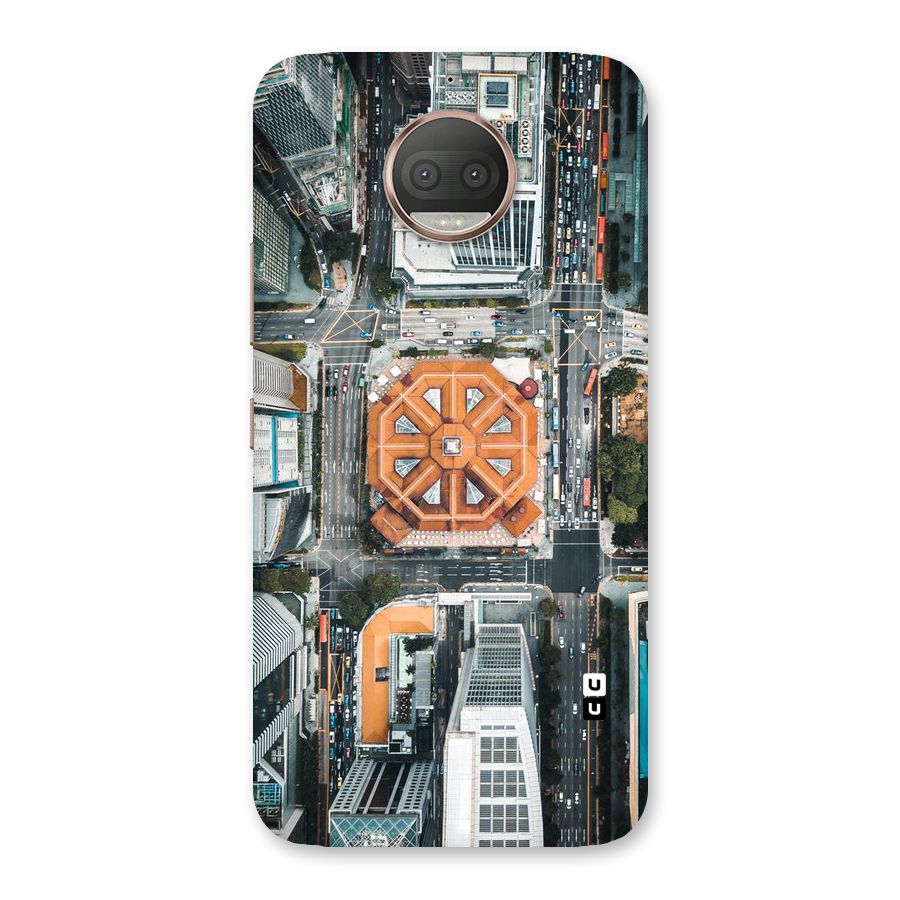 Orange Dome Back Case for Moto G5s Plus