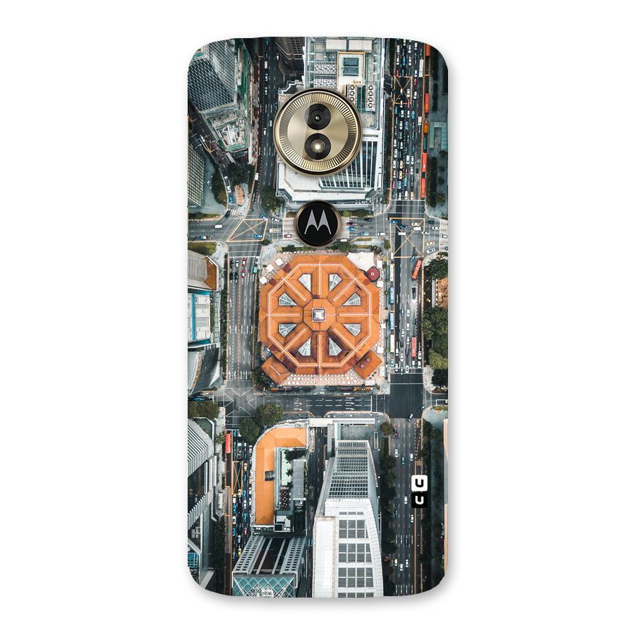 Orange Dome Back Case for Moto G6 Play