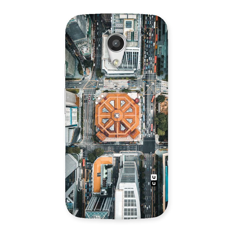 Orange Dome Back Case for Moto G 2nd Gen
