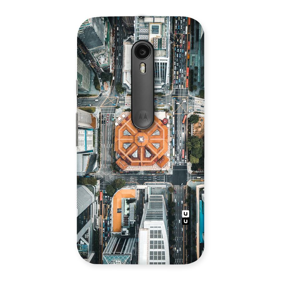 Orange Dome Back Case for Moto G Turbo