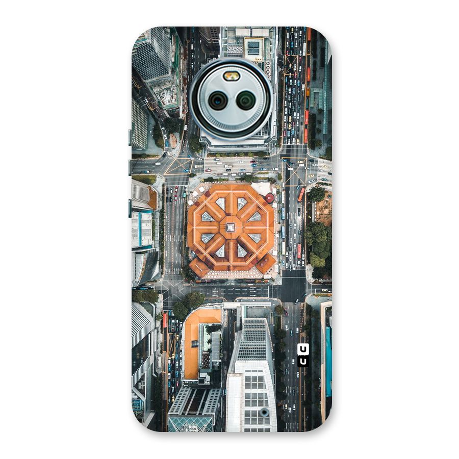 Orange Dome Back Case for Moto X4