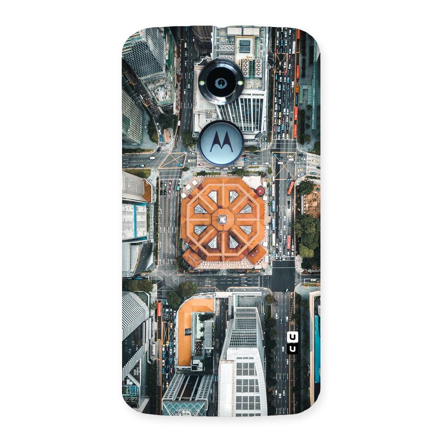 Orange Dome Back Case for Moto X 2nd Gen