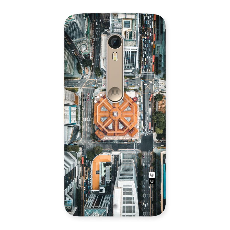 Orange Dome Back Case for Motorola Moto X Style