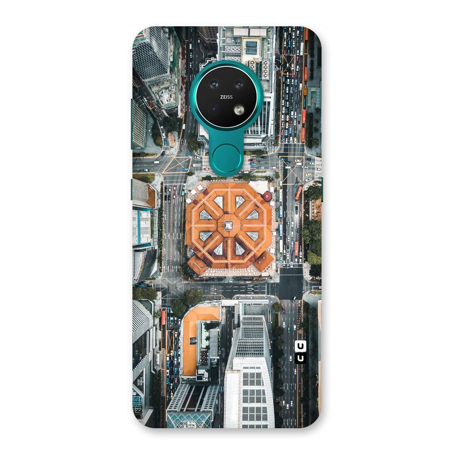 Orange Dome Back Case for Nokia 7.2