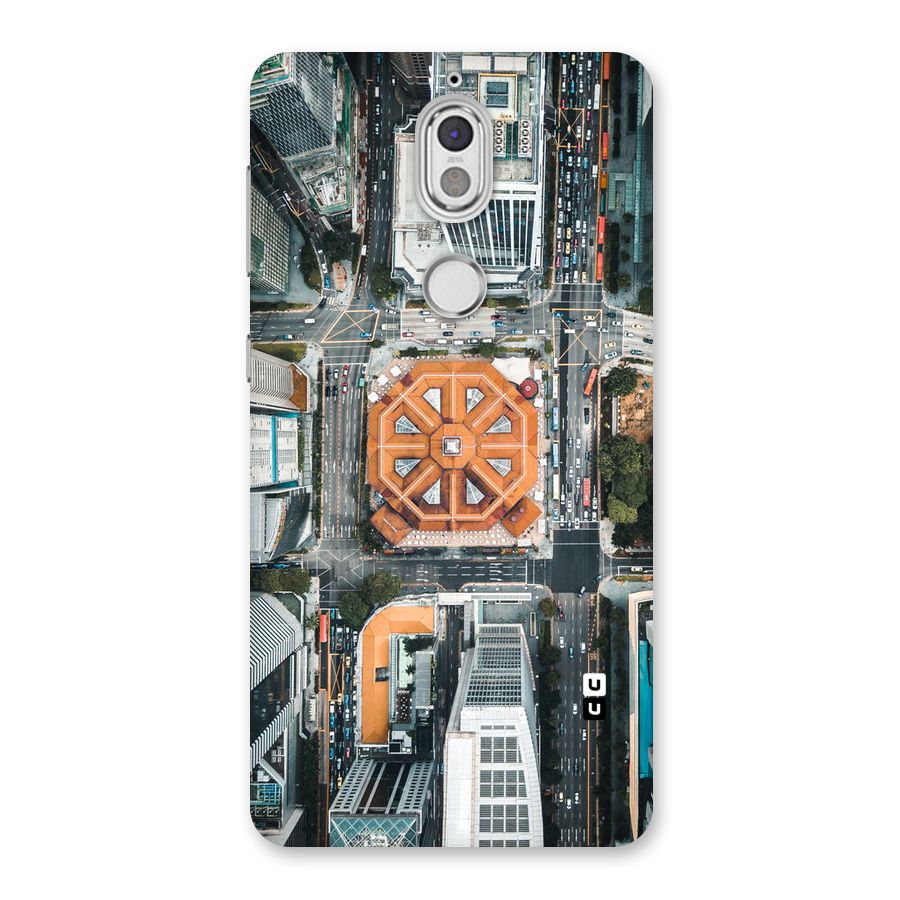 Orange Dome Back Case for Nokia 7