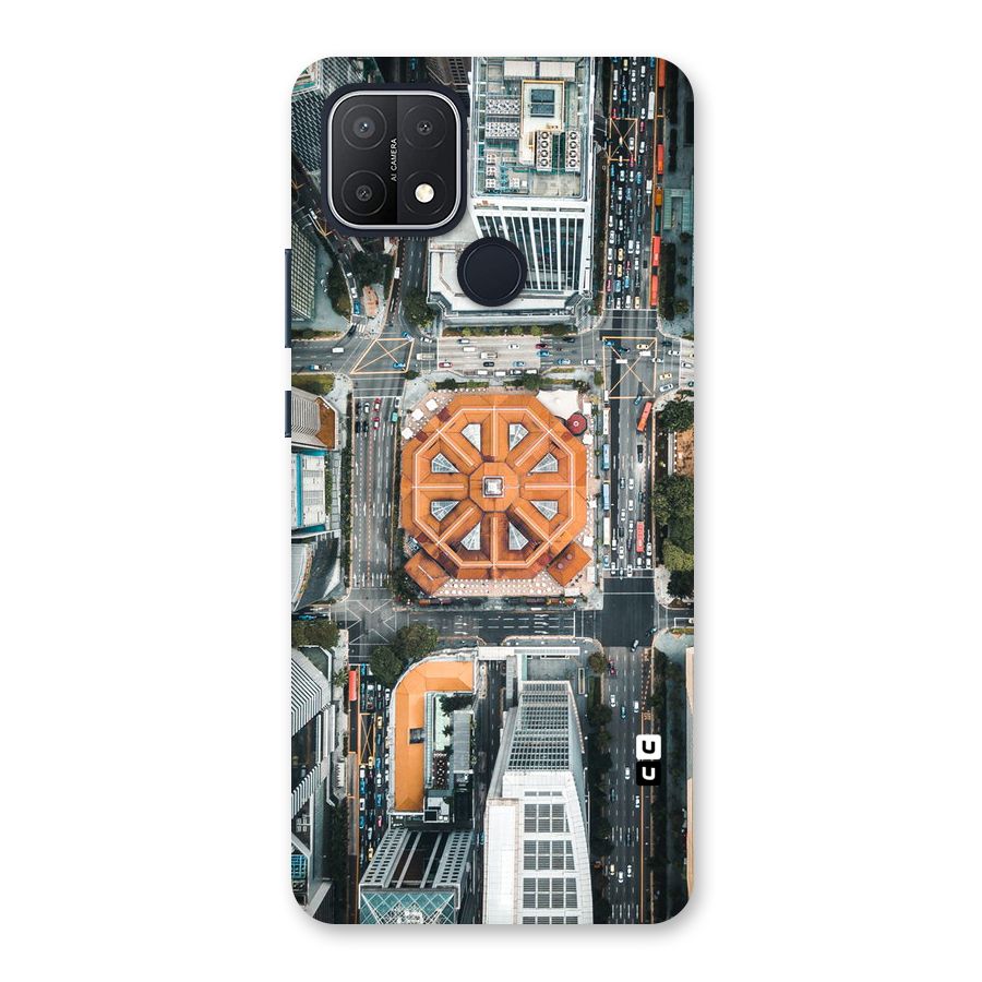 Orange Dome Back Case for Oppo A15